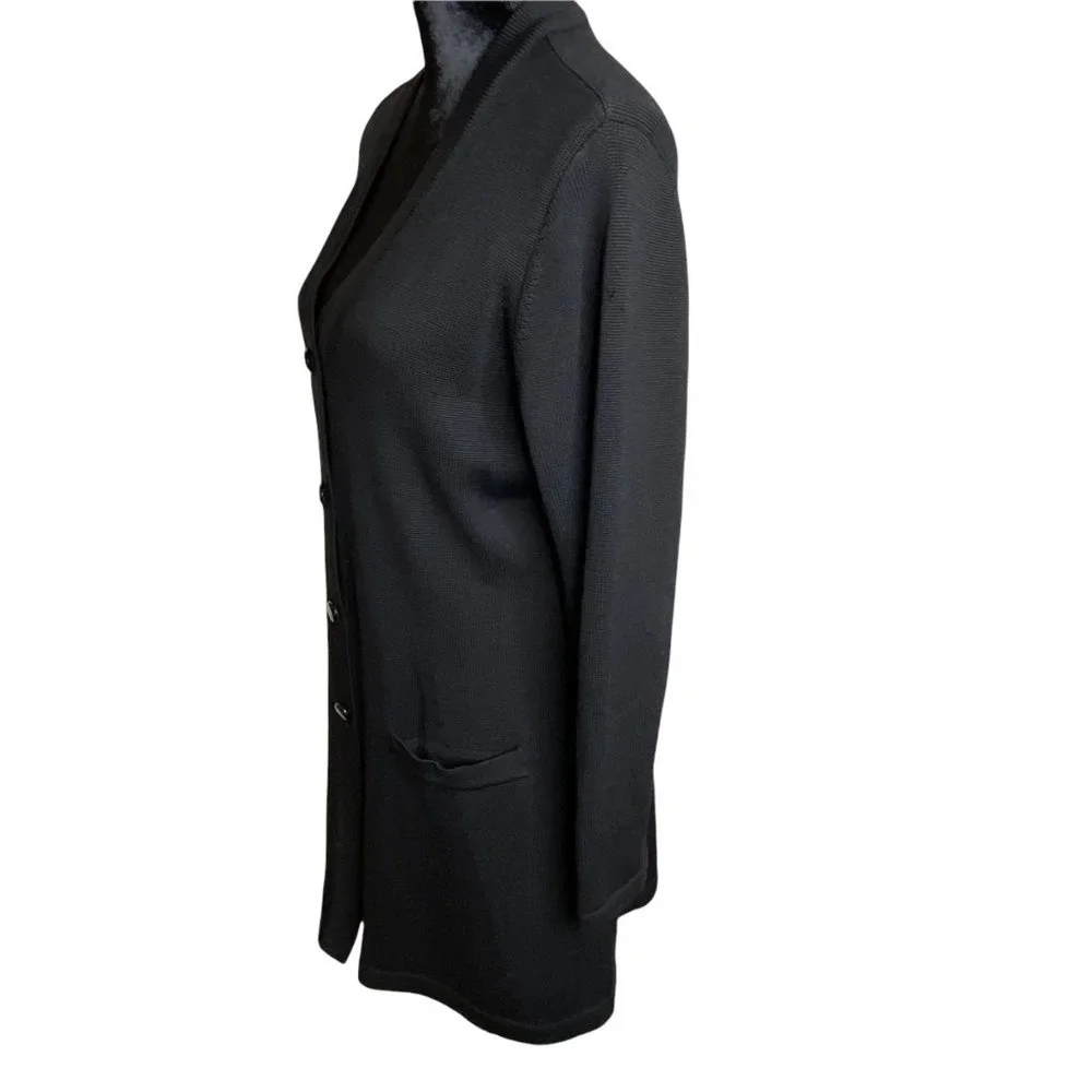 Escada Black Cardigan - Picture 15 of 16